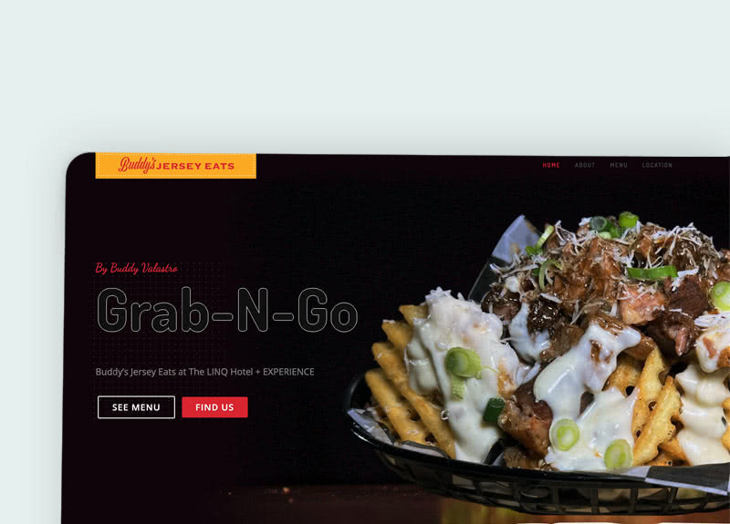 Portfolio Buddy's Jersey Eats